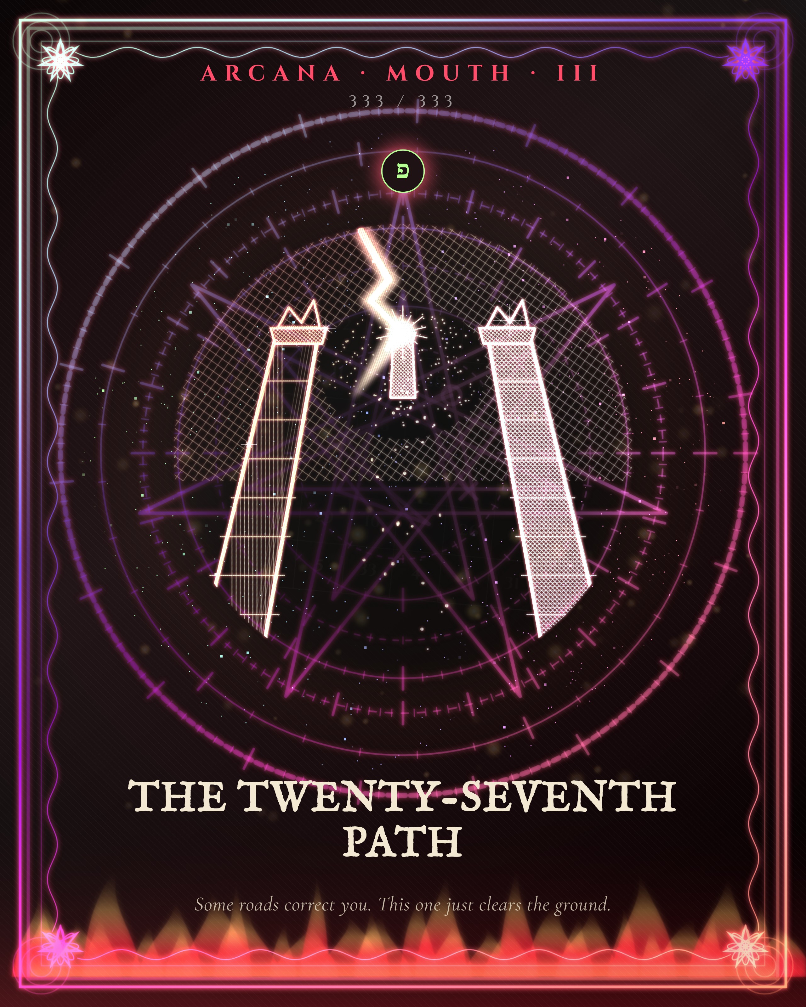 Oracle card