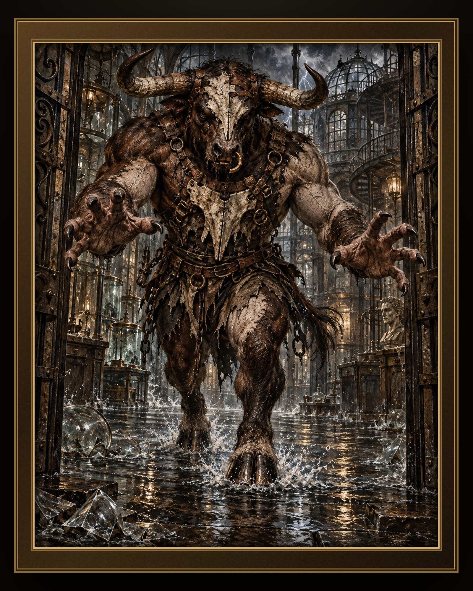 ESCAPED MINOTAUR