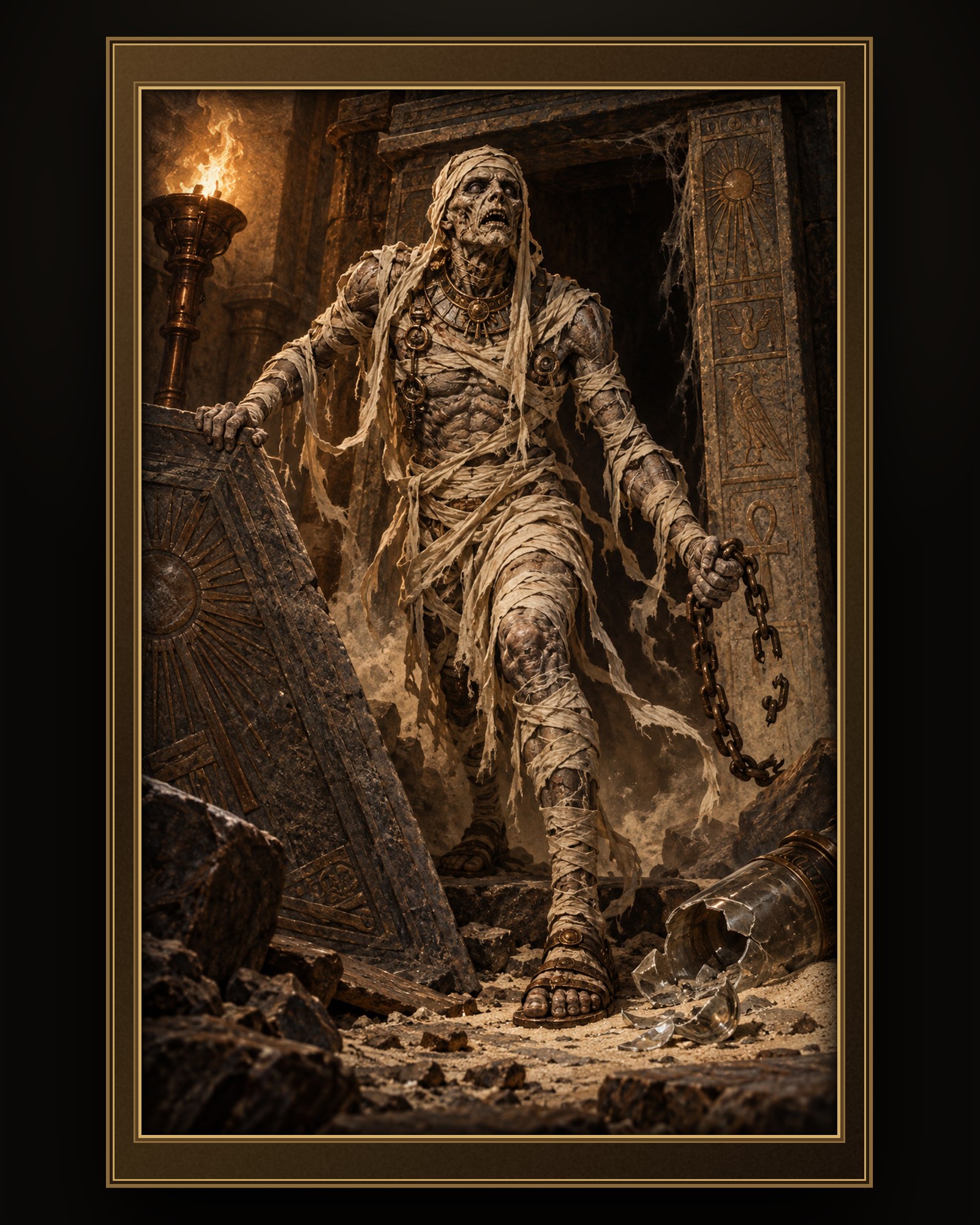 ESCAPED MUMMY