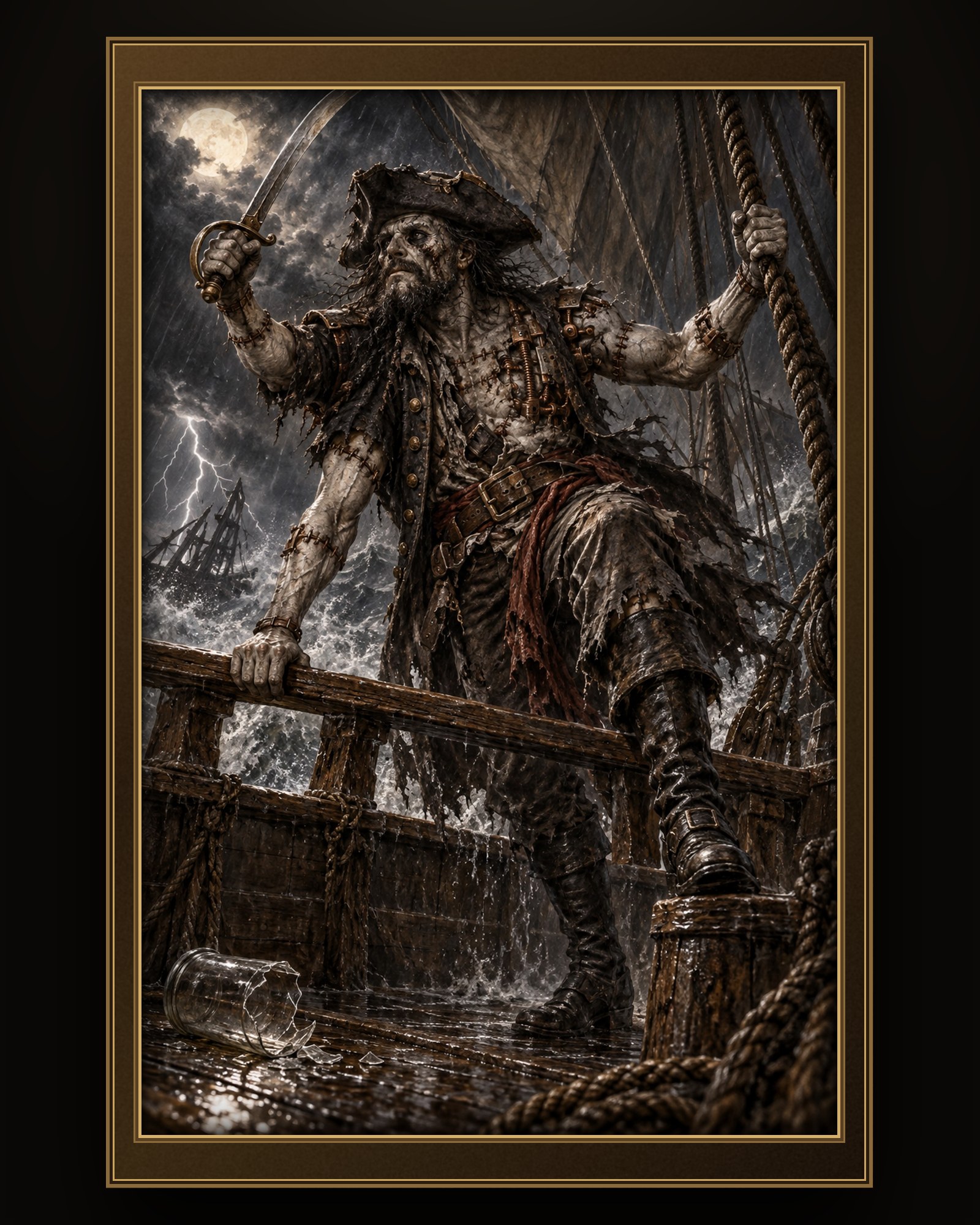 ESCAPED PIRATE