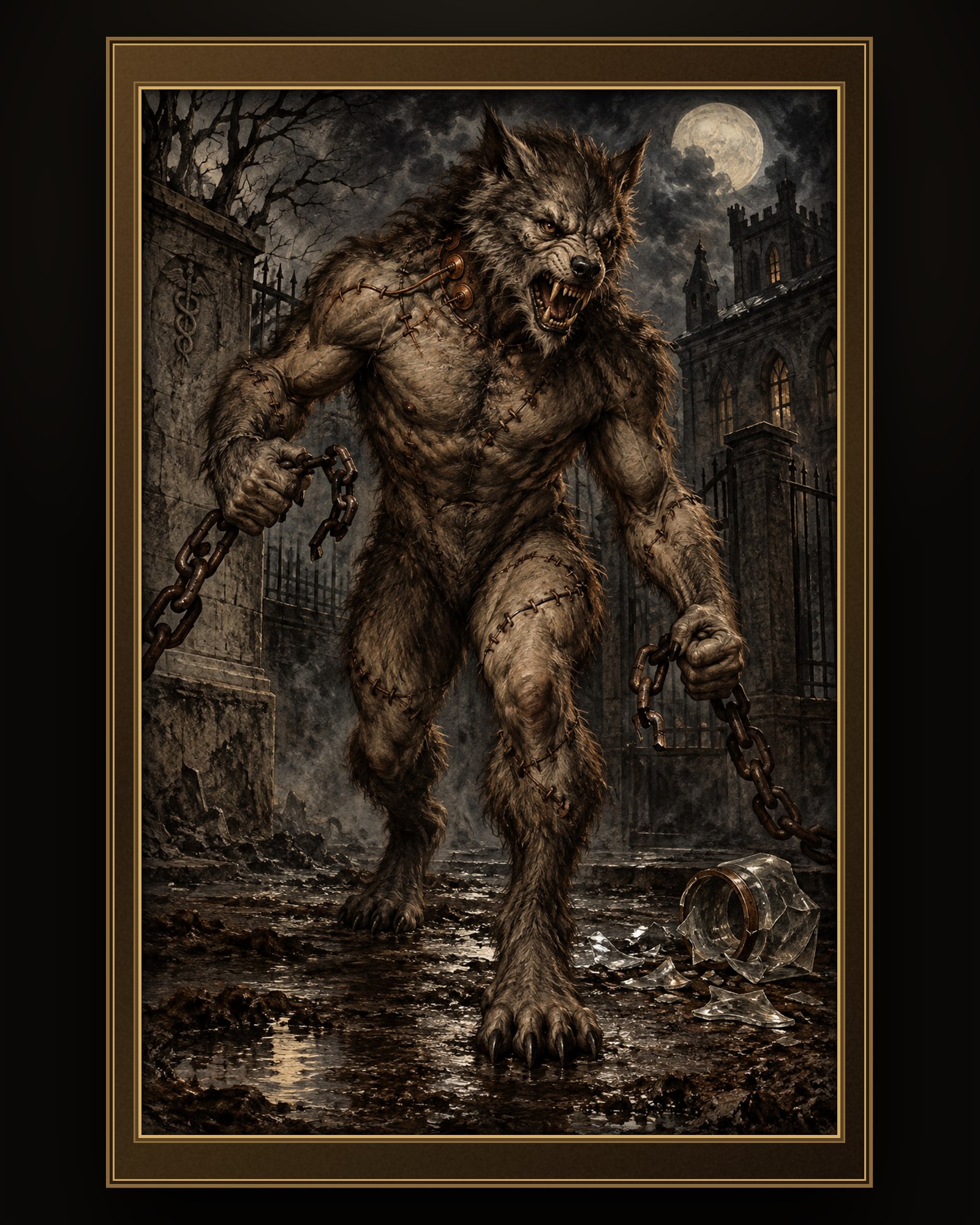 ESCAPED WEREWOLF