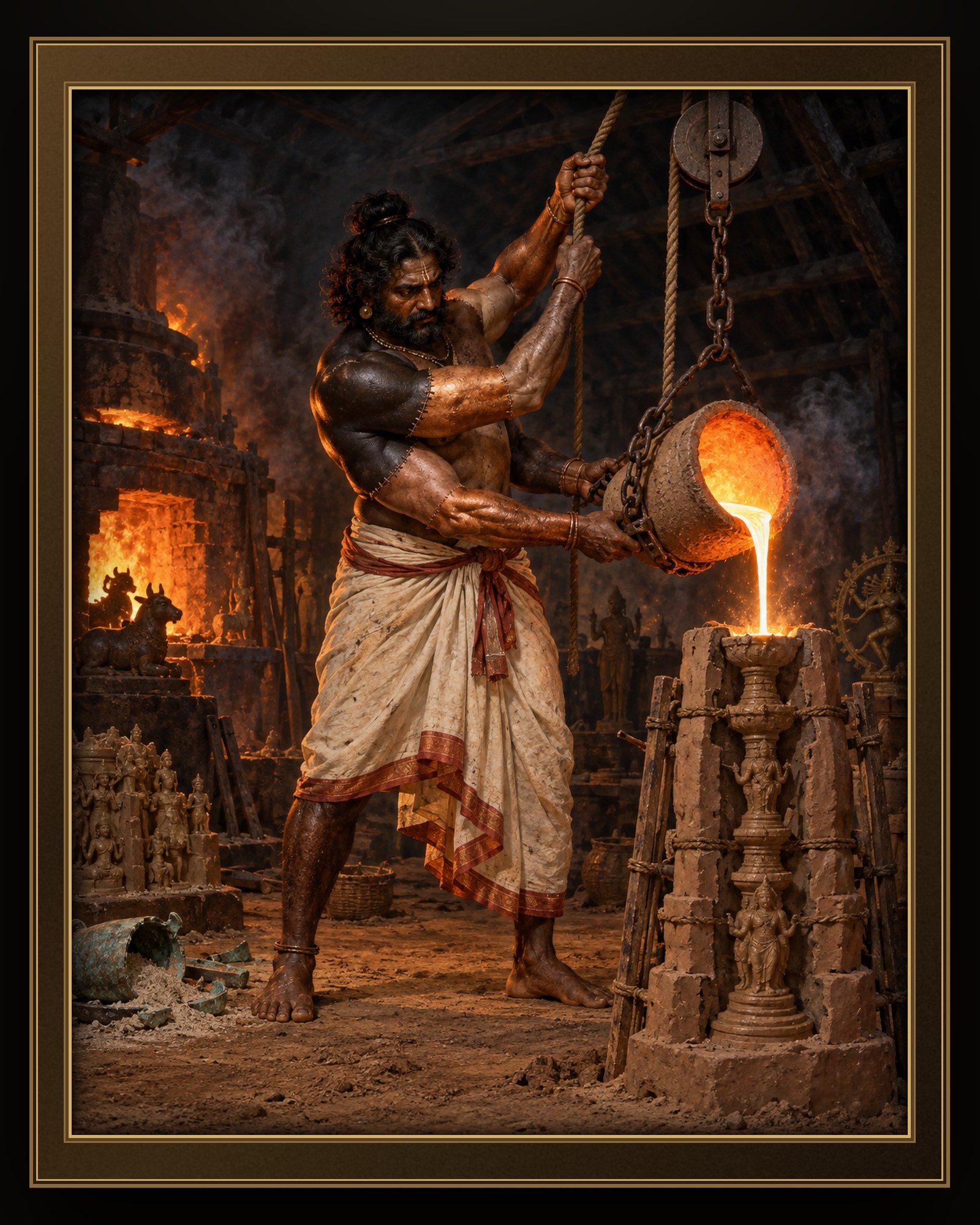 KIN OF THE BRONZE CASTERS