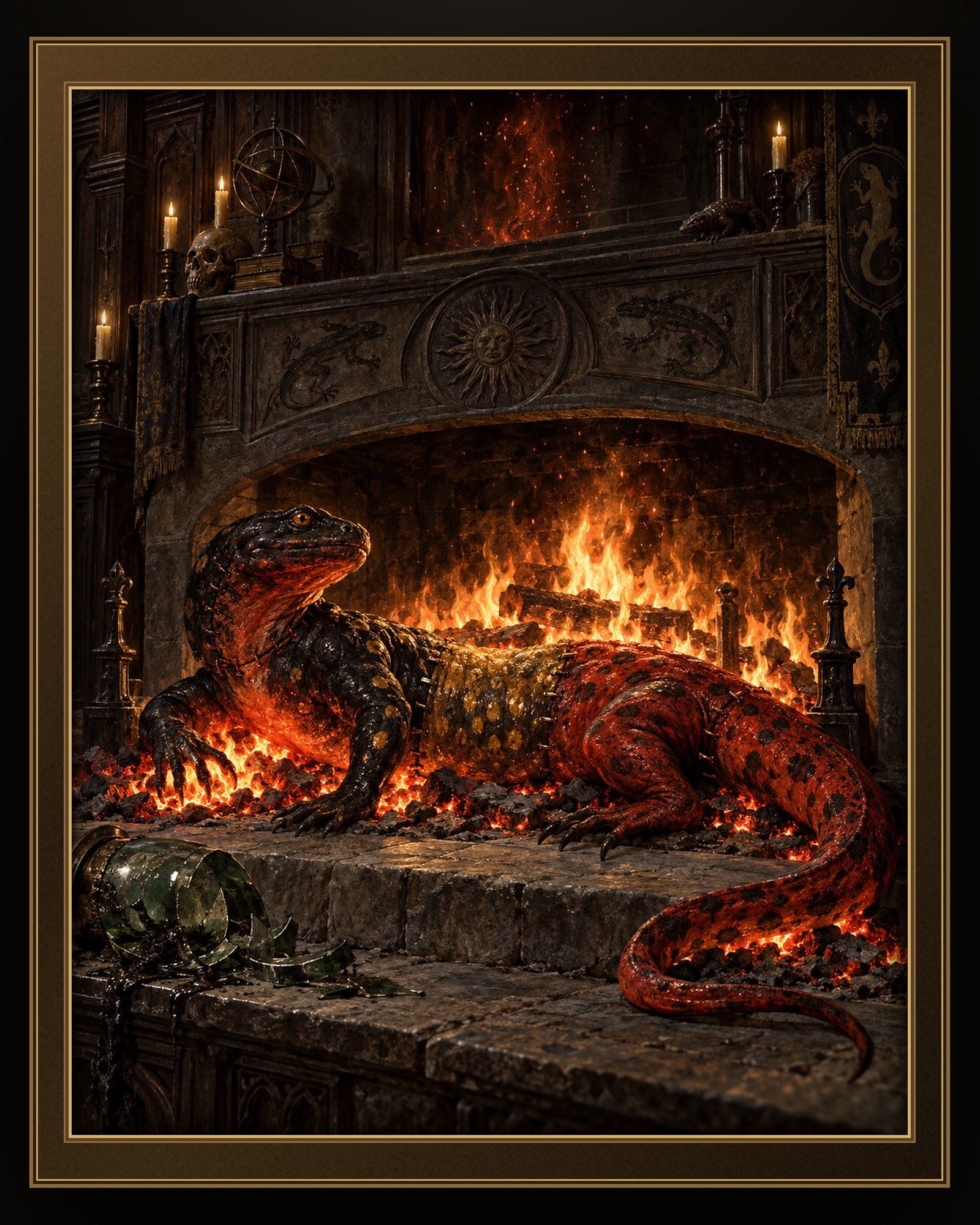 KIN OF THE SALAMANDERS