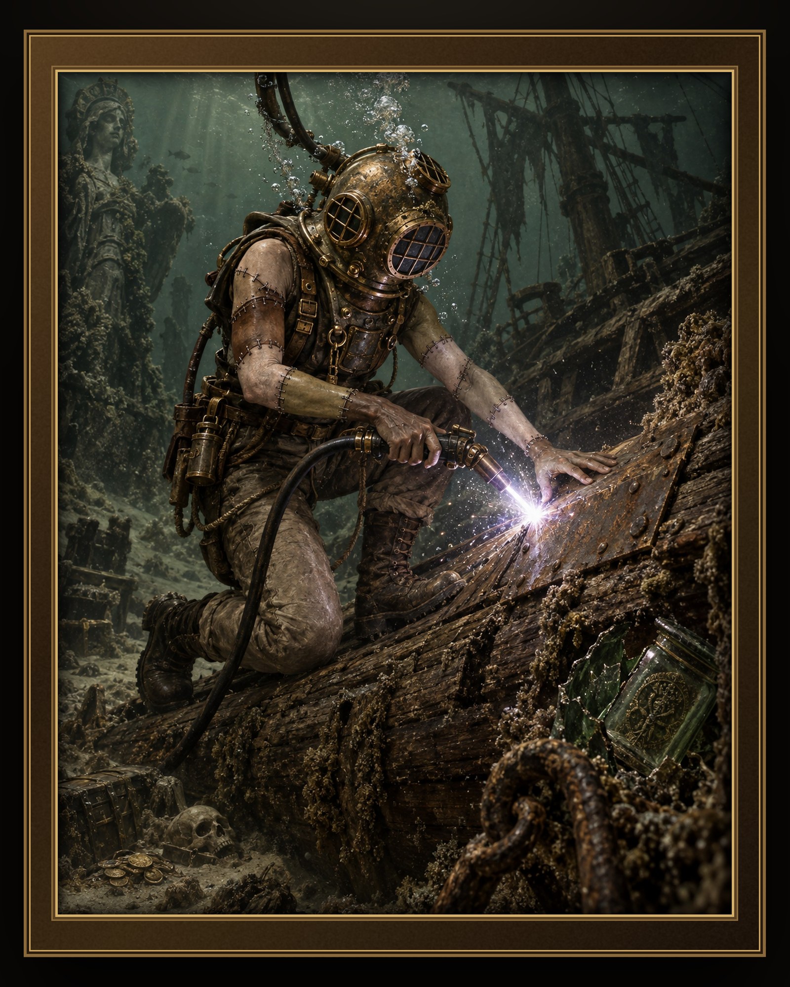 THE BELL DIVER WELDER
