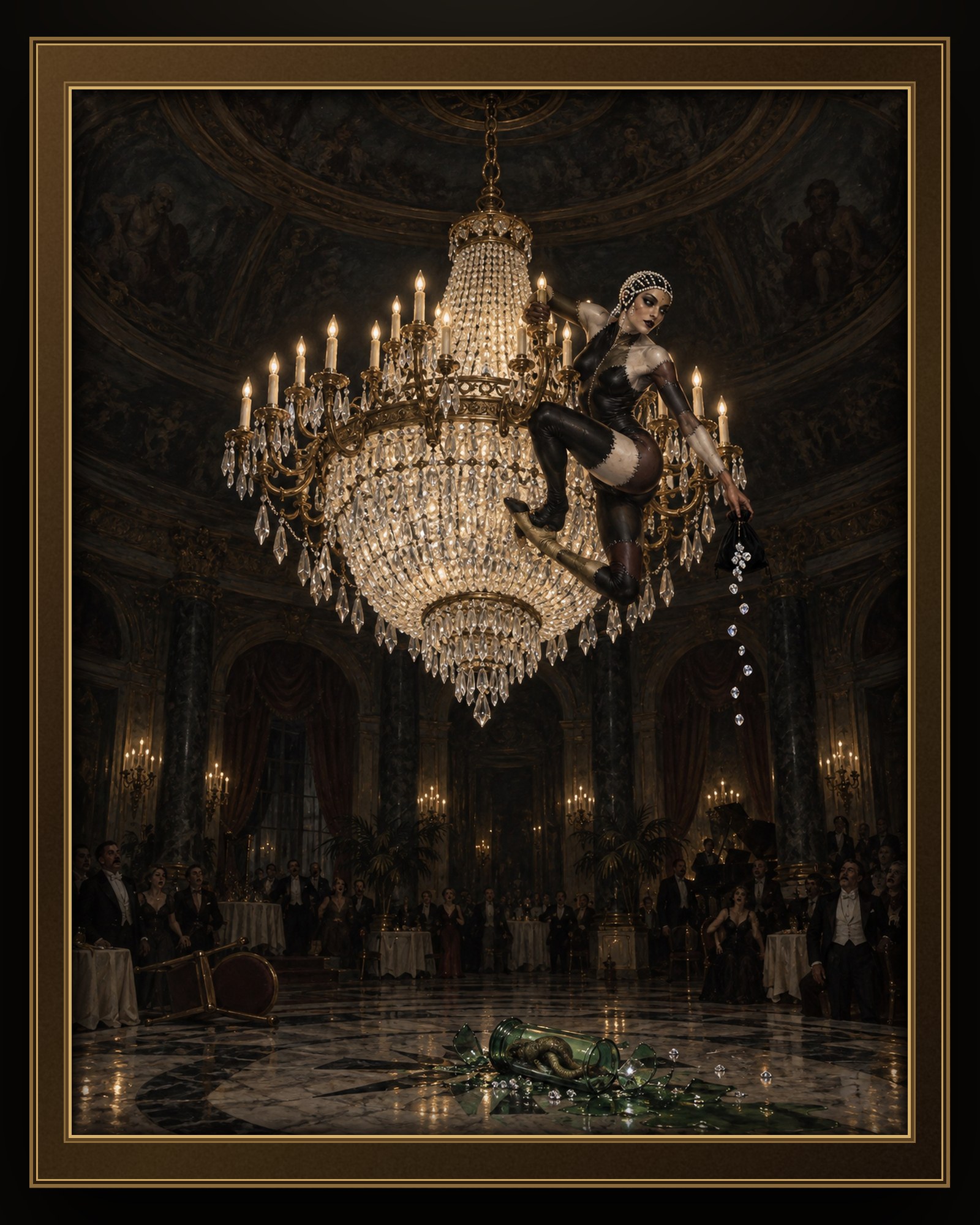 THE CHANDELIER CAT