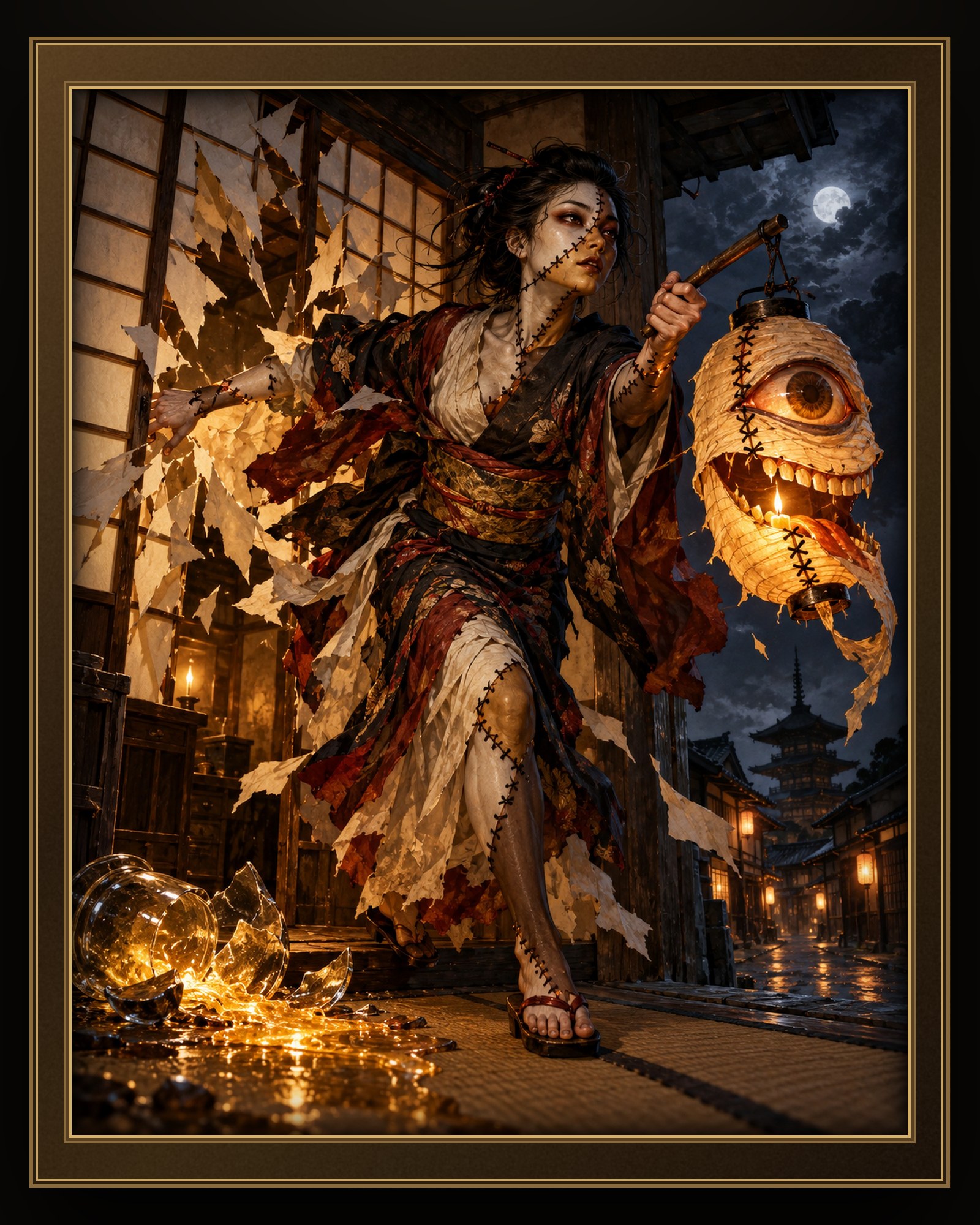 THE CHŌCHIN-OBAKE, ESCAPED