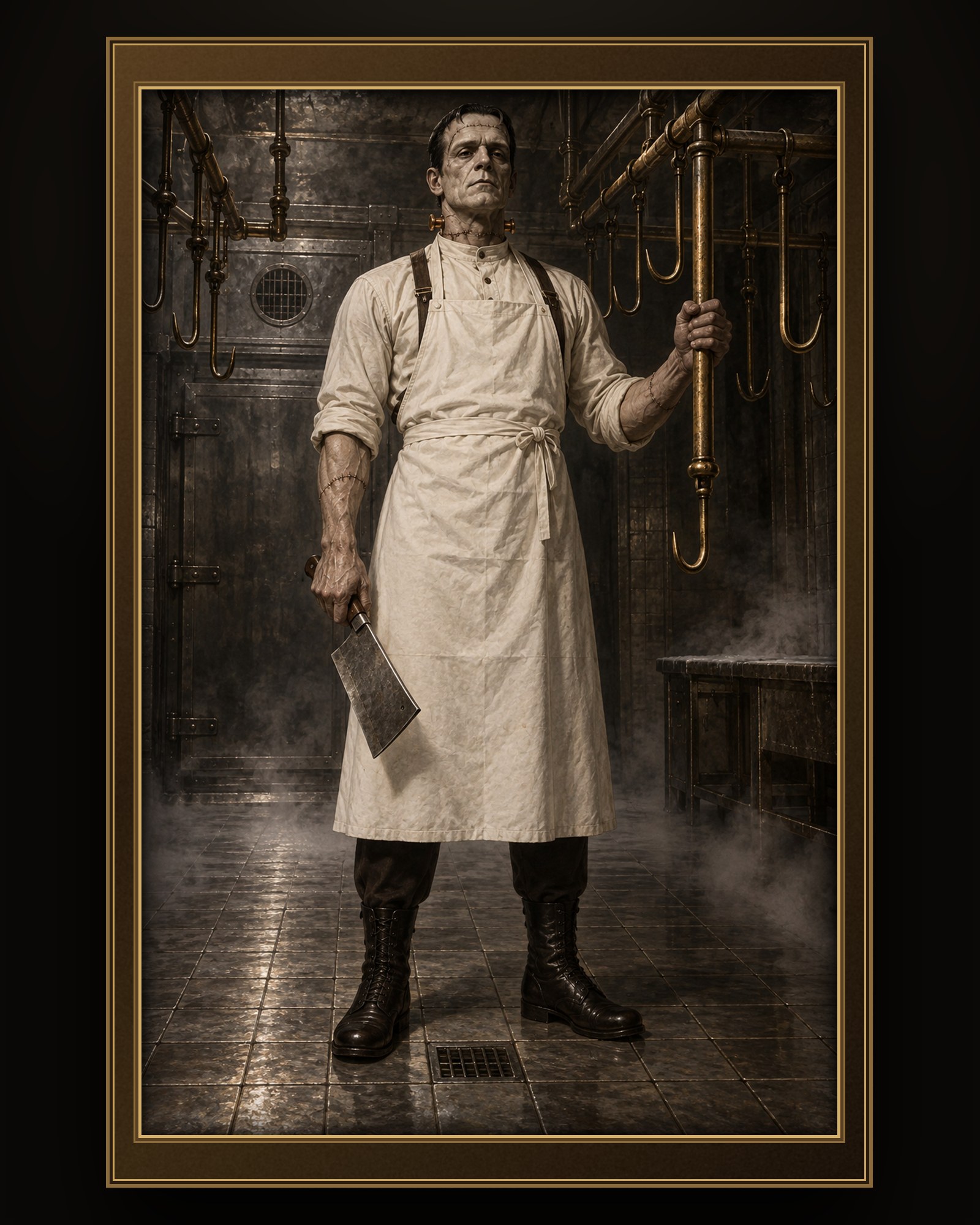 COMPOSED BUTCHER
