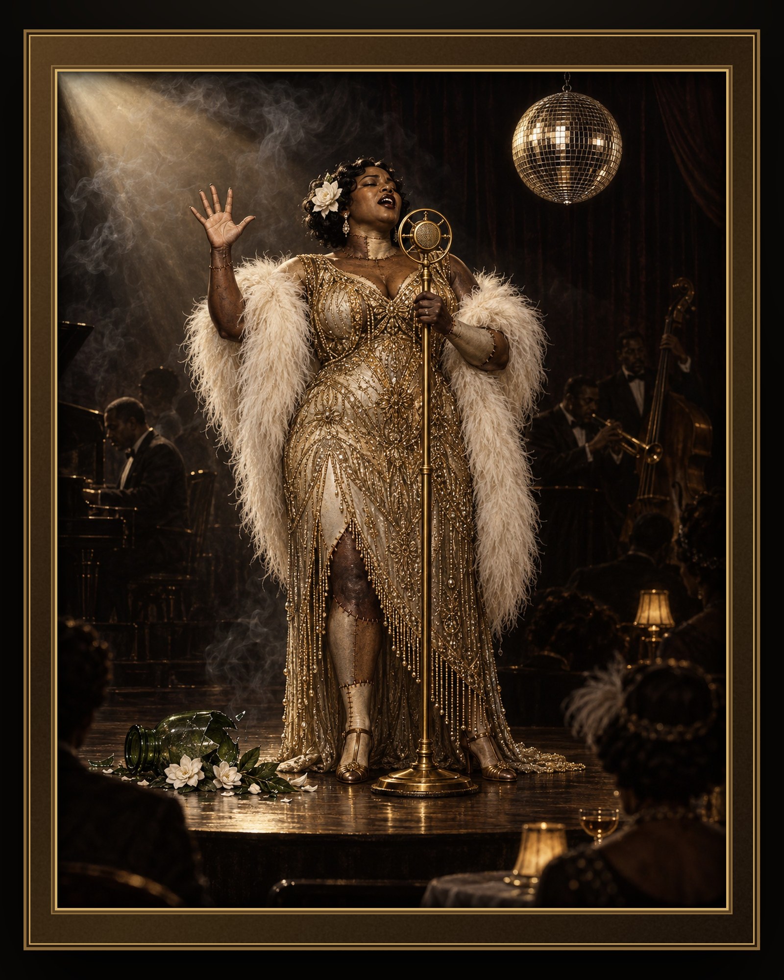 THE EMPRESS OF THE GOLD MICROPHONE
