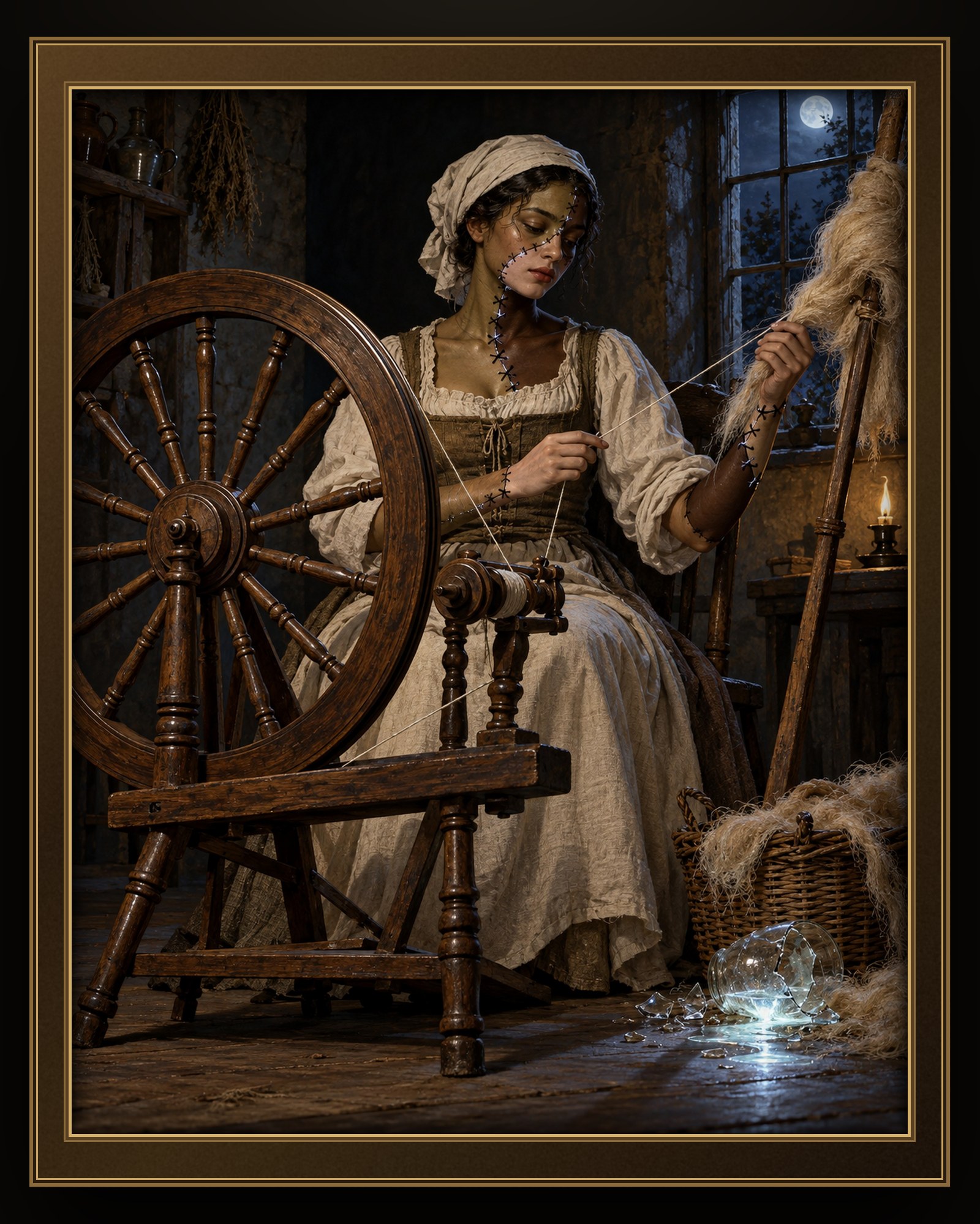 THE FLAX SPINNER