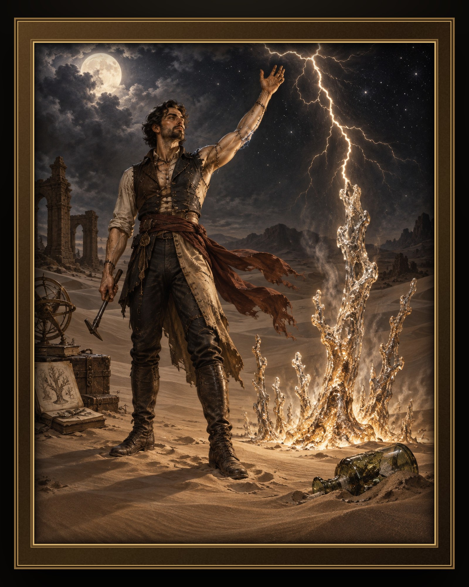 THE FULGURITE SCULPTOR