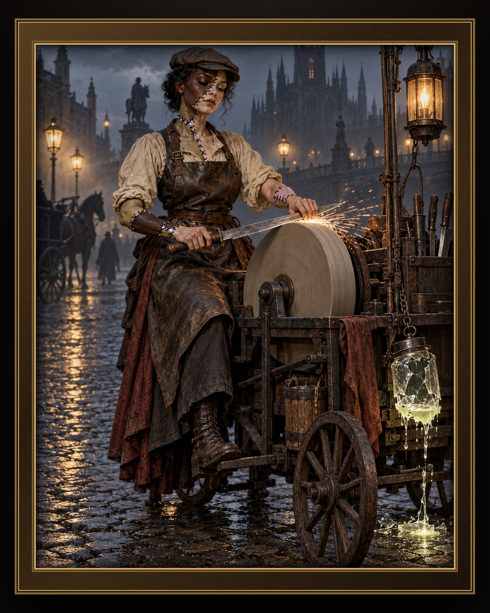 THE KNIFE GRINDER