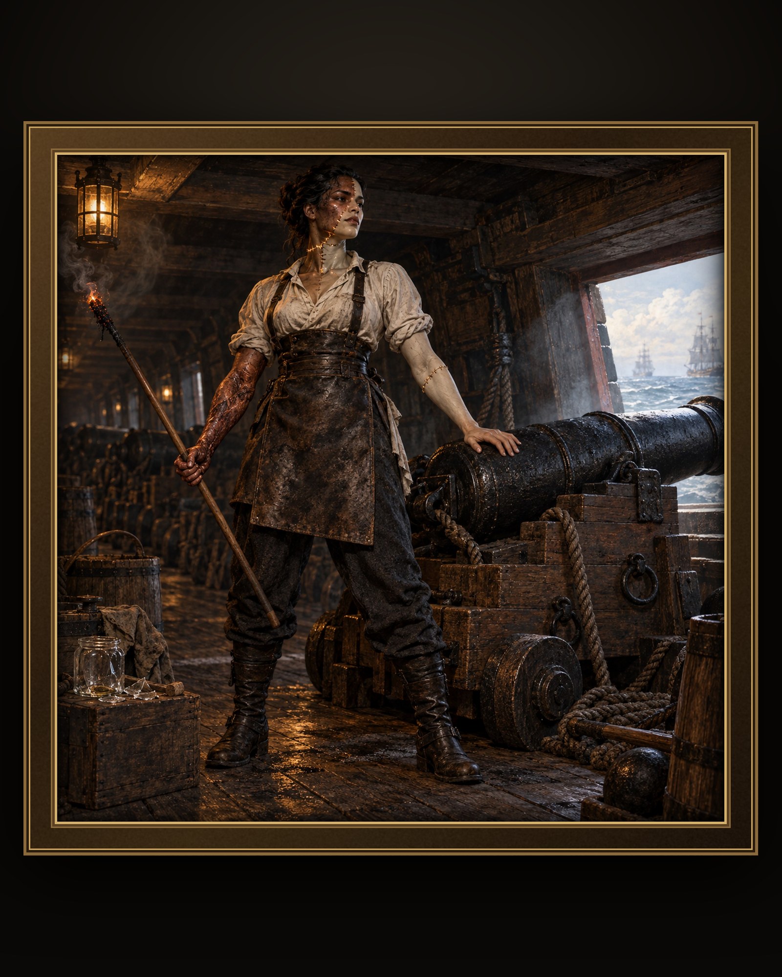 THE LADY GUNNER