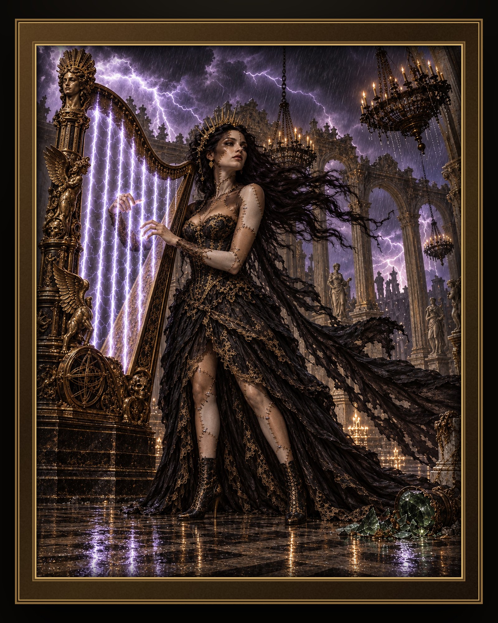 THE LIGHTNING HARPIST