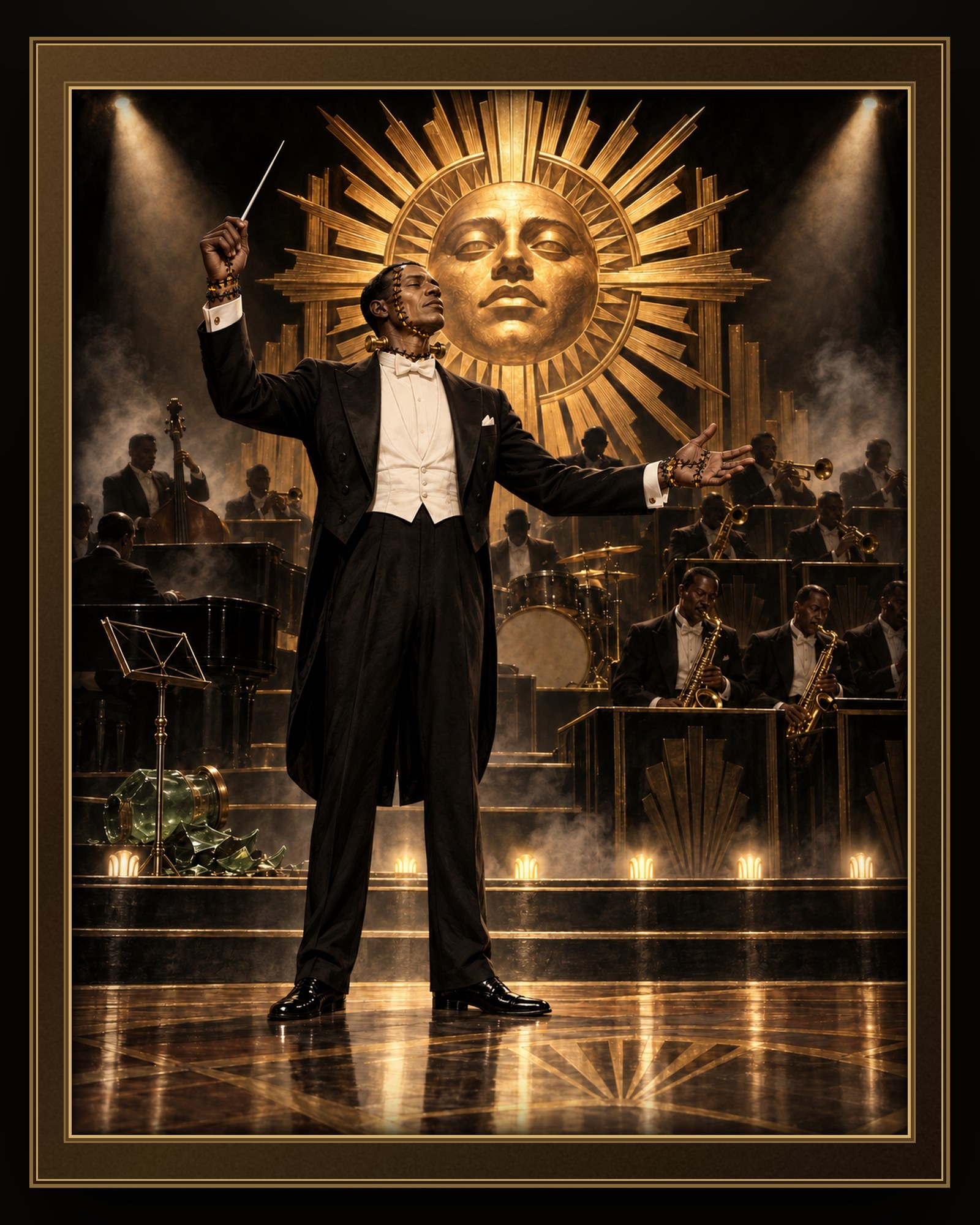 THE MAESTRO OF THE SUNBURST STAND