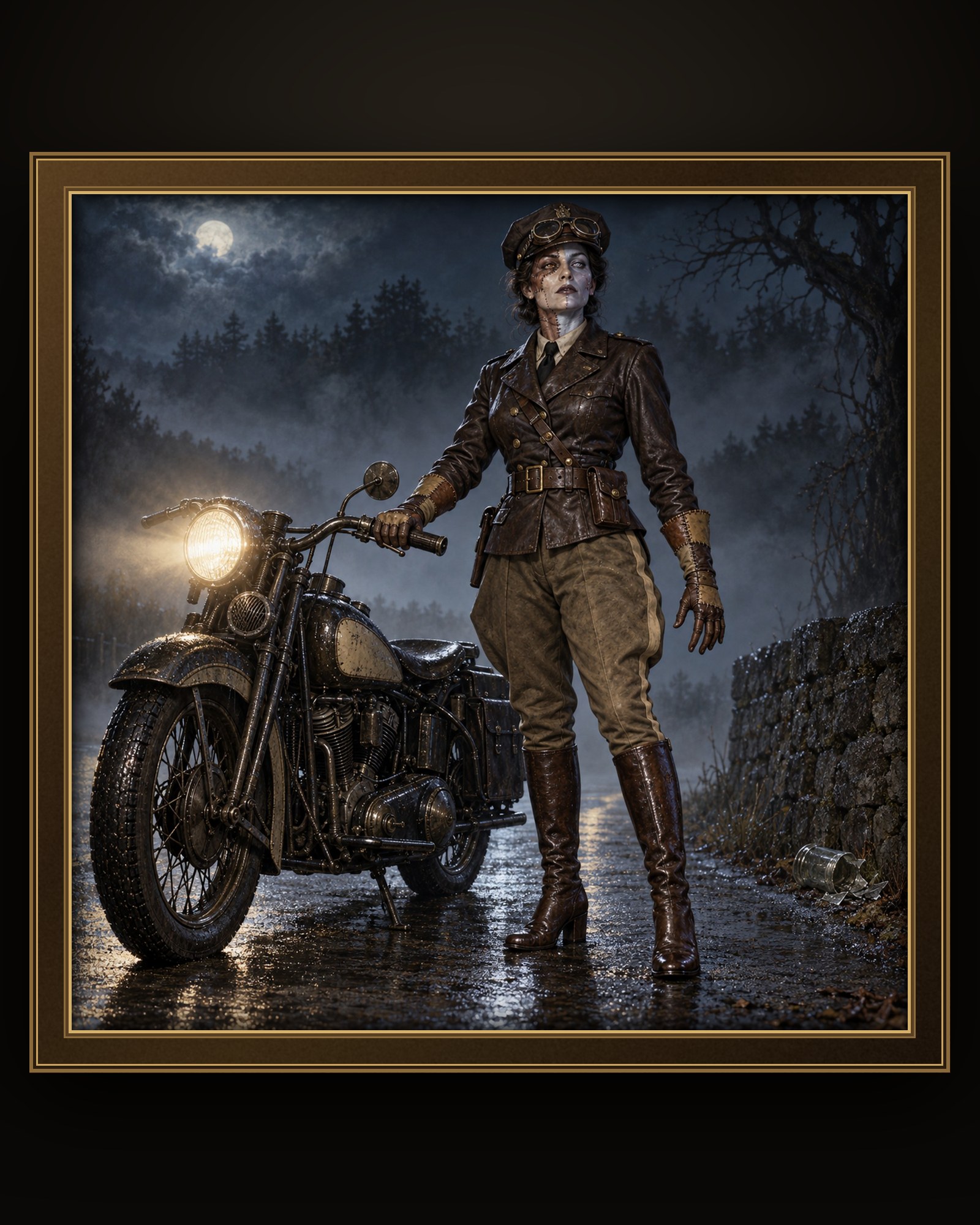 MOTORCYCLE OFFICER (f)