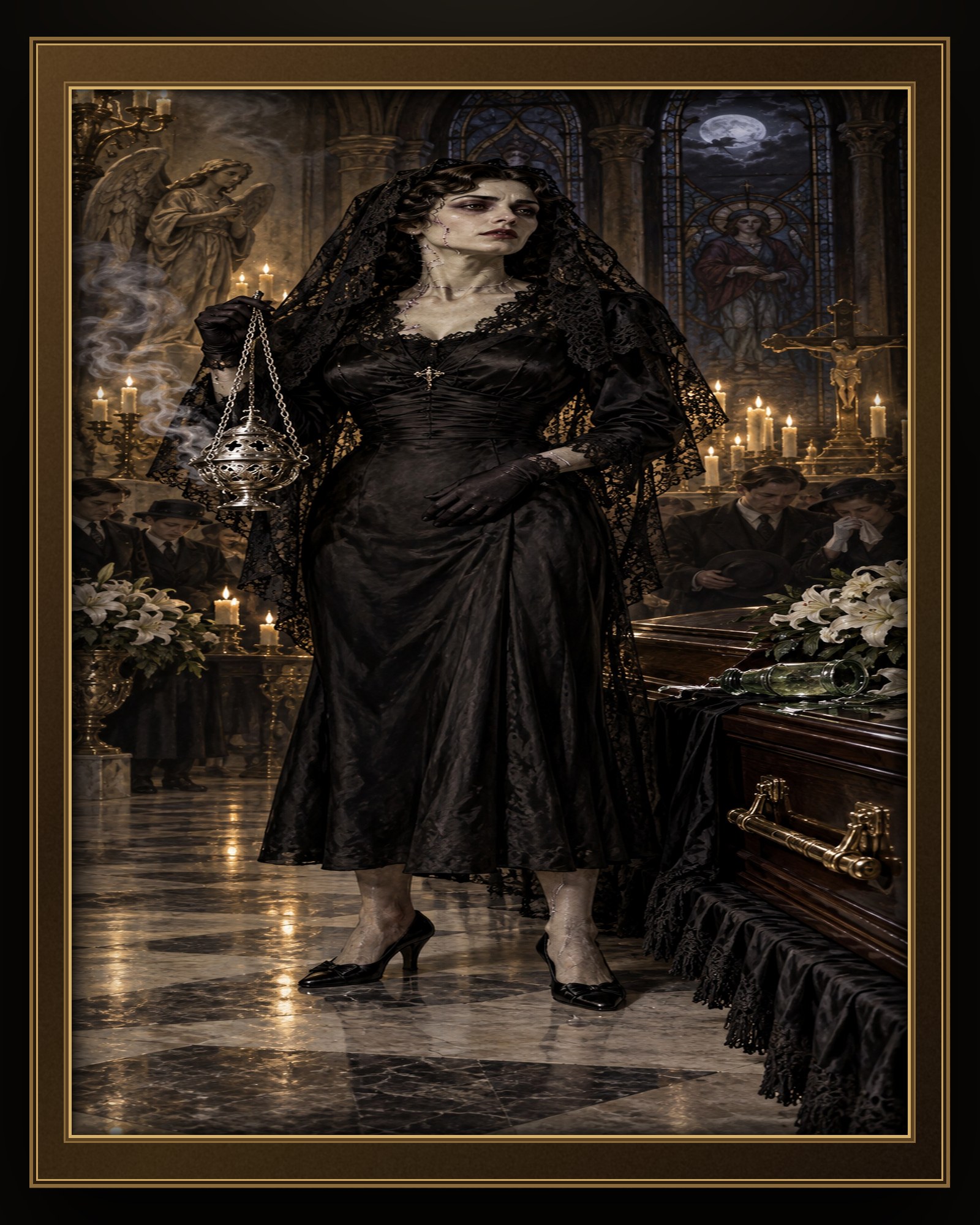 THE MOURNING DONNA