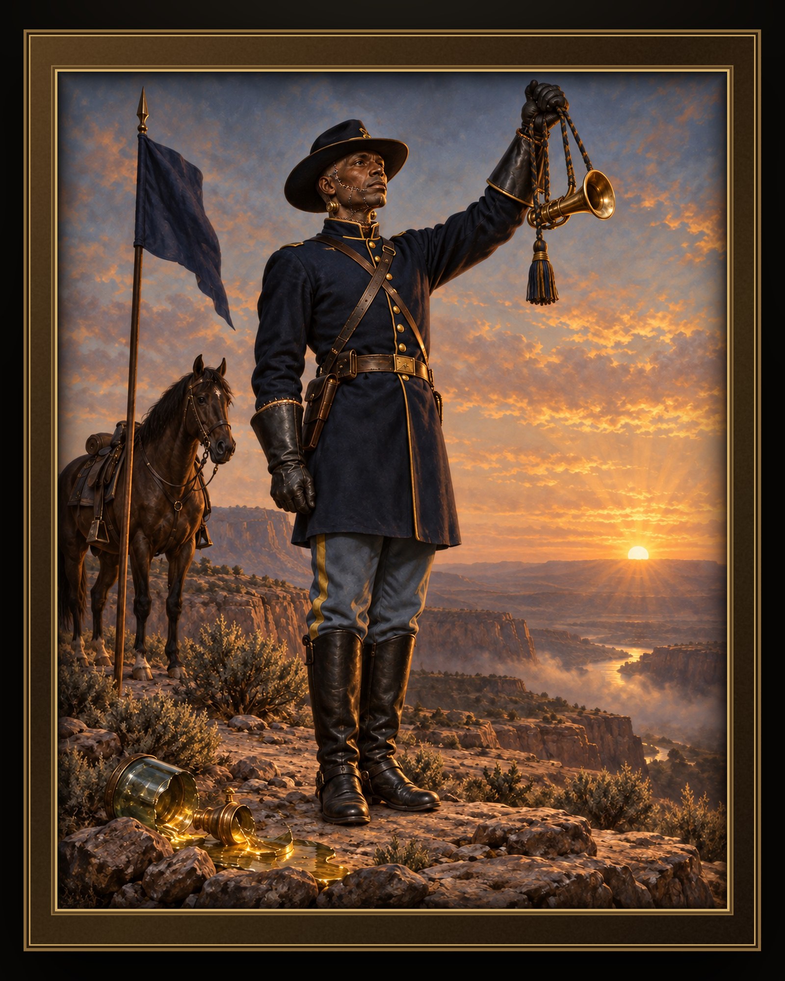 THE PERFECT CAVALRY BUGLER