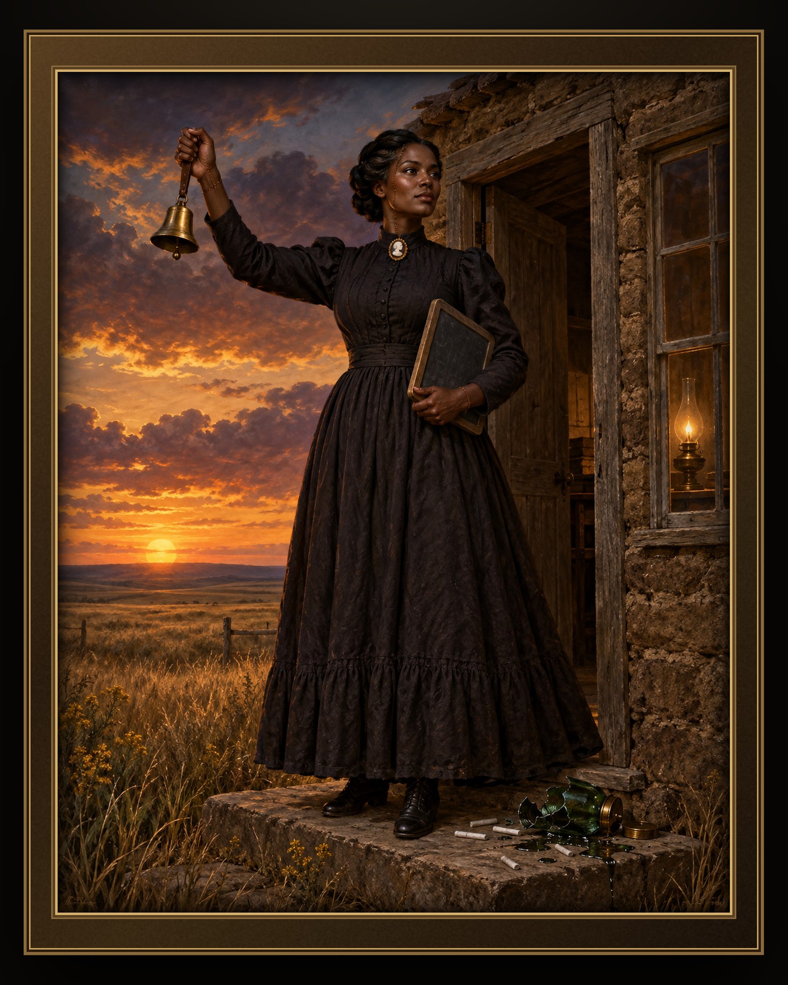 THE PERFECT PRAIRIE SCHOOLTEACHER