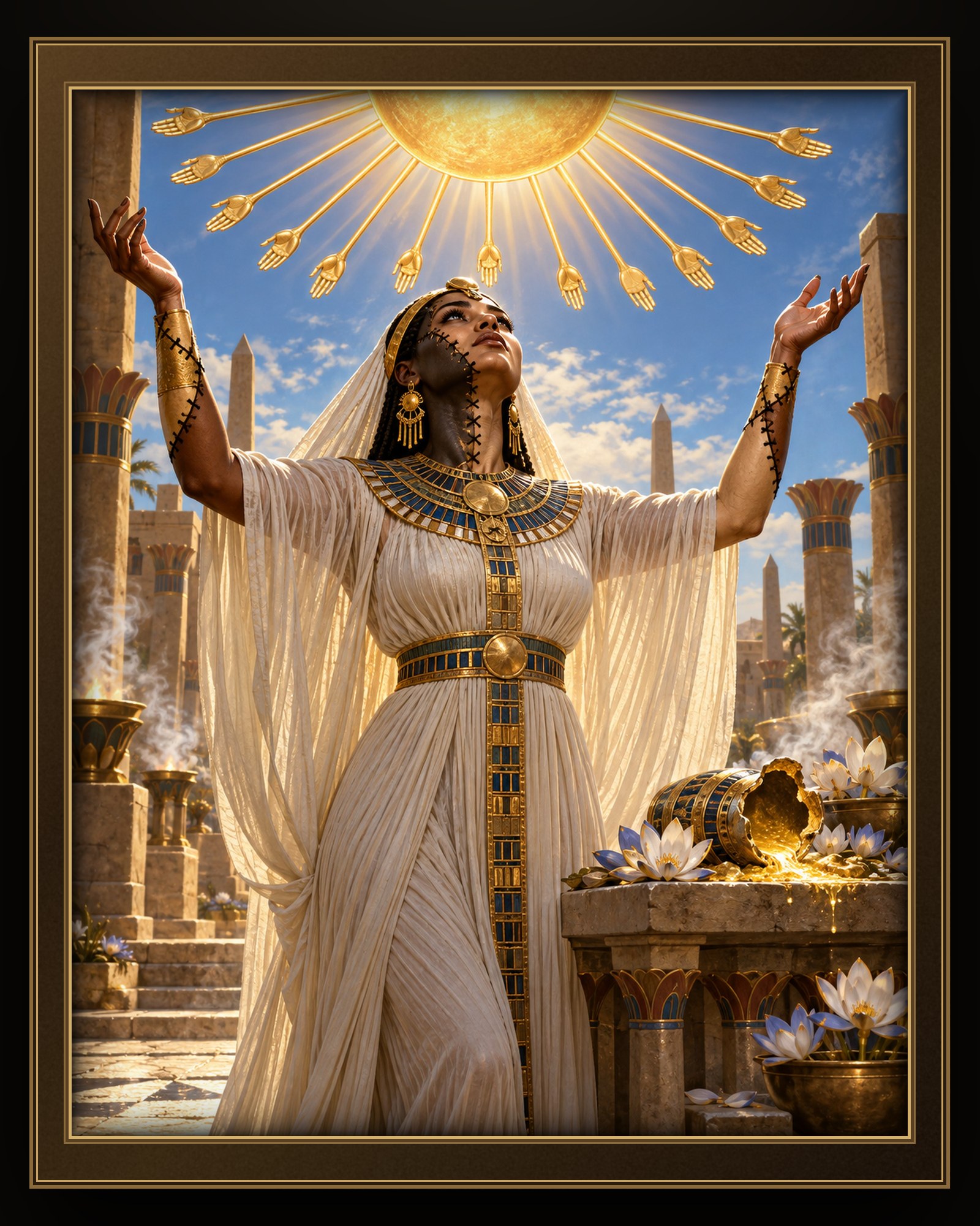 THE PRIESTESS OF THE ATEN