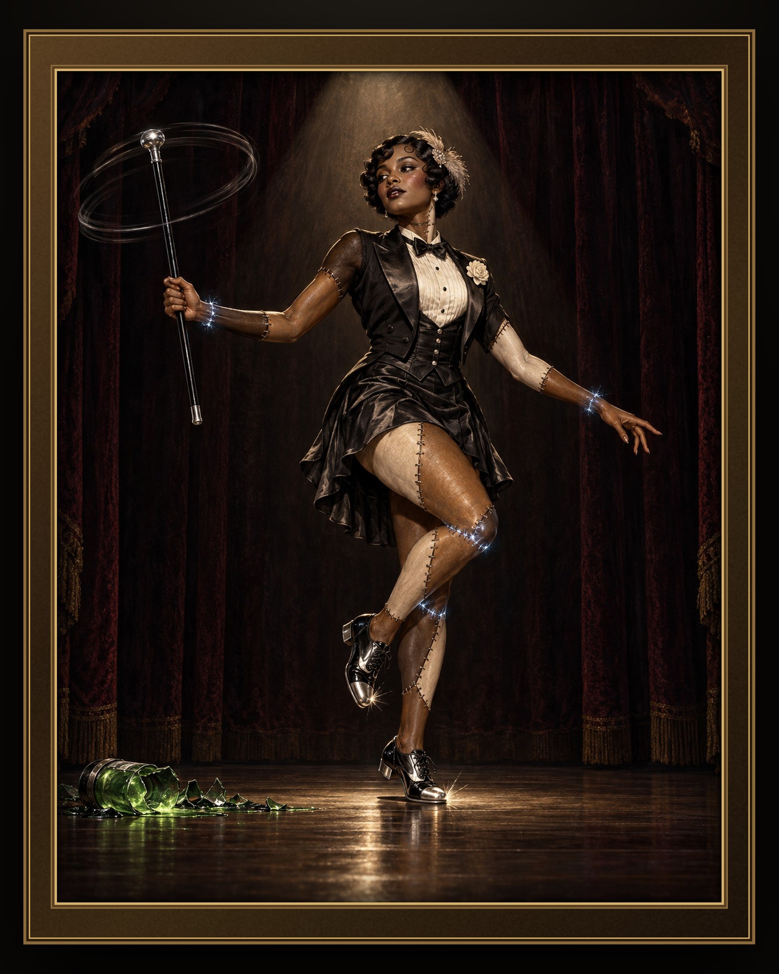 THE SILVER CANE TAPPER