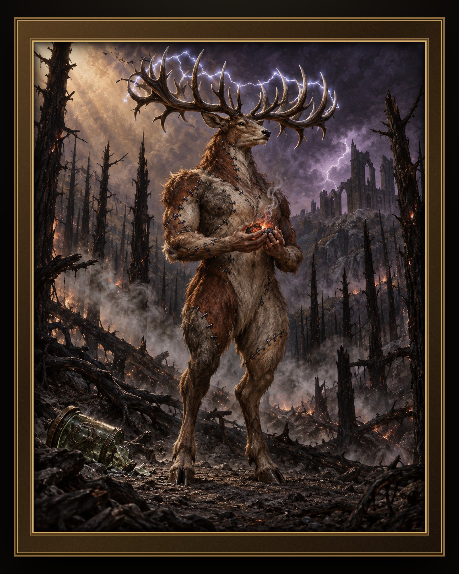 THE STRUCK STAG