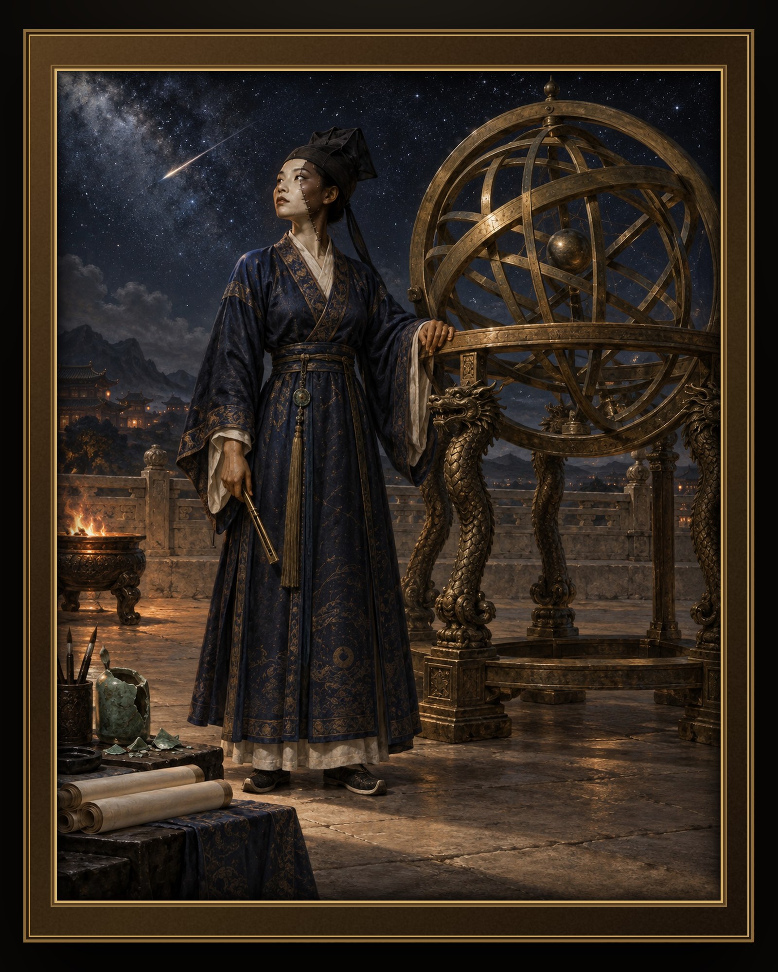 THE TANG ARMILLARY ASTRONOMER