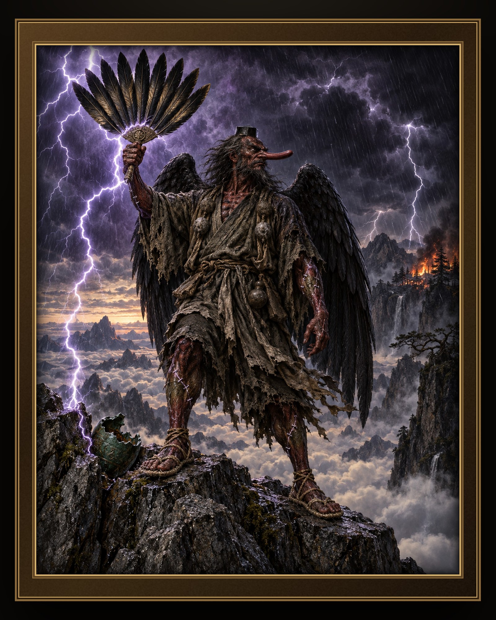 THE TENGU OF THE THUNDER PEAK
