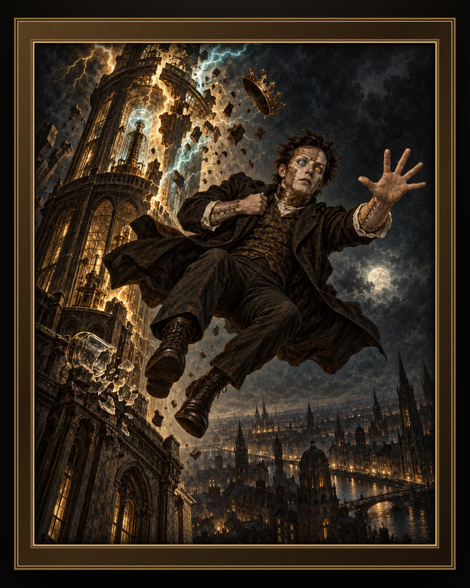 THE TOWER STRUCK
