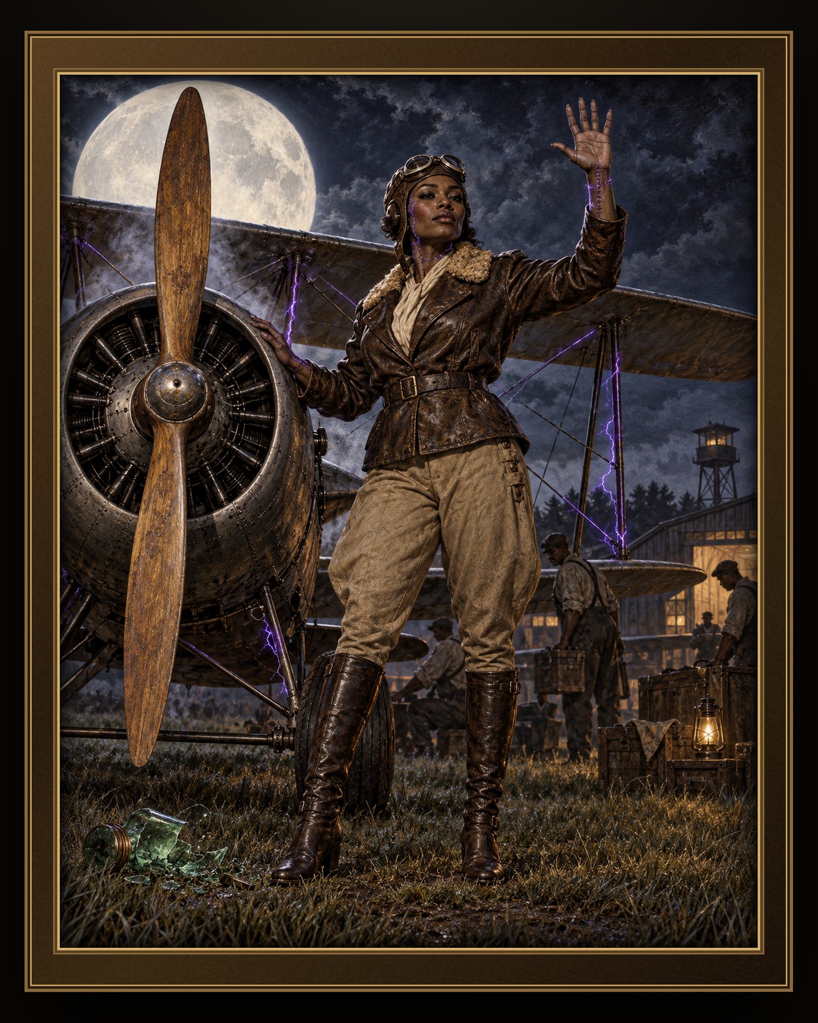 THE VIOLET AVIATRIX
