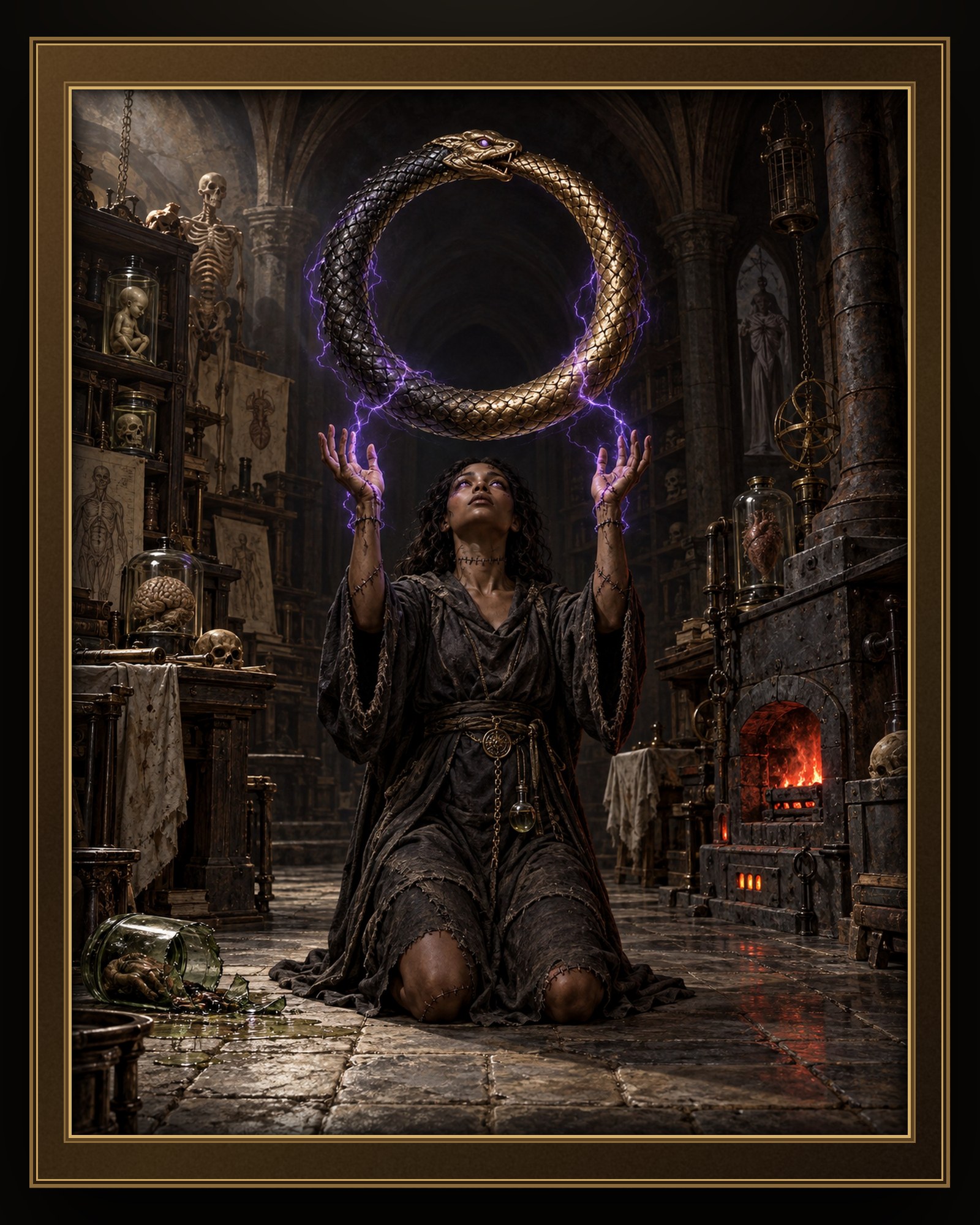 THE VIOLET OUROBOROS