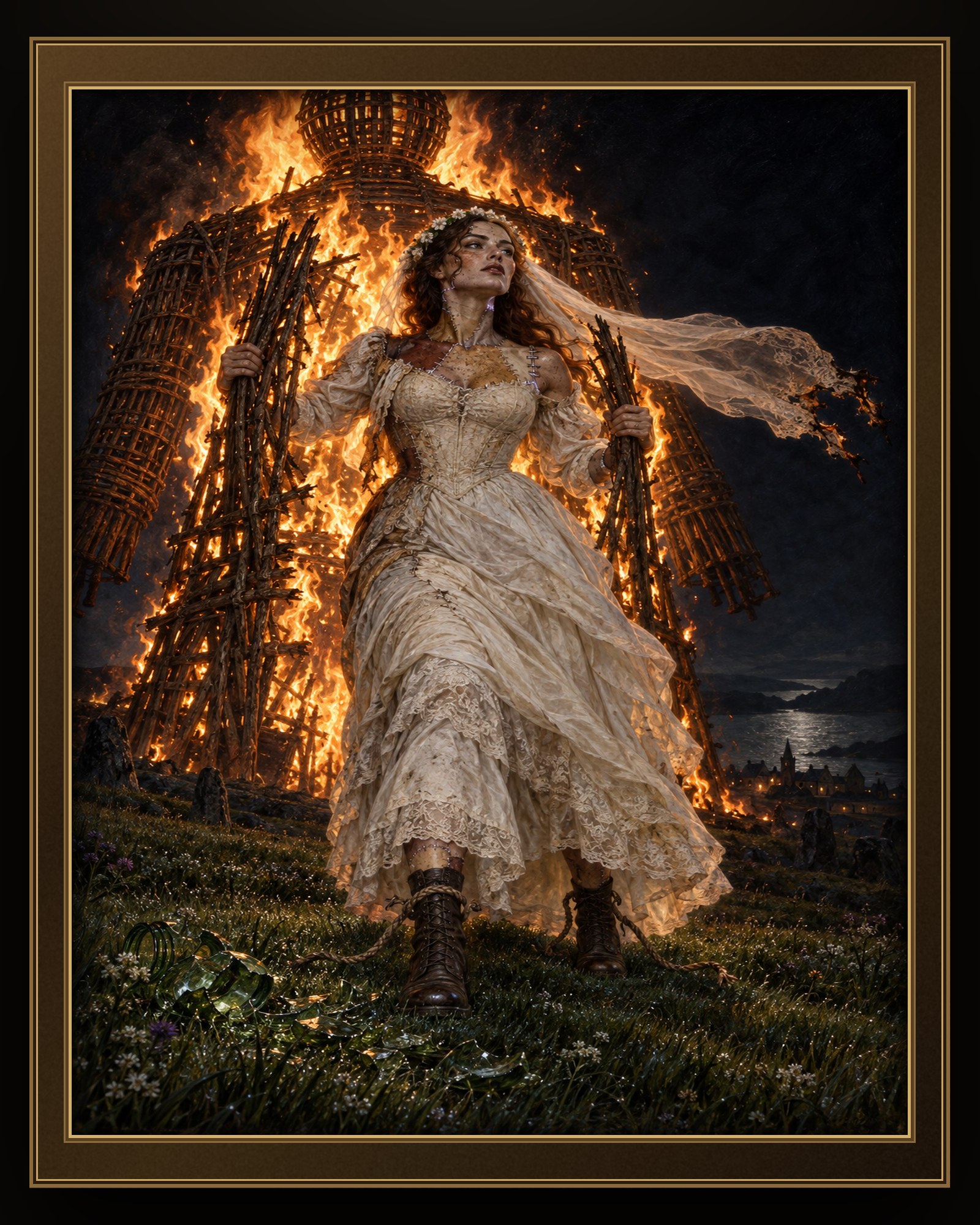 THE WICKER BRIDE ESCAPED