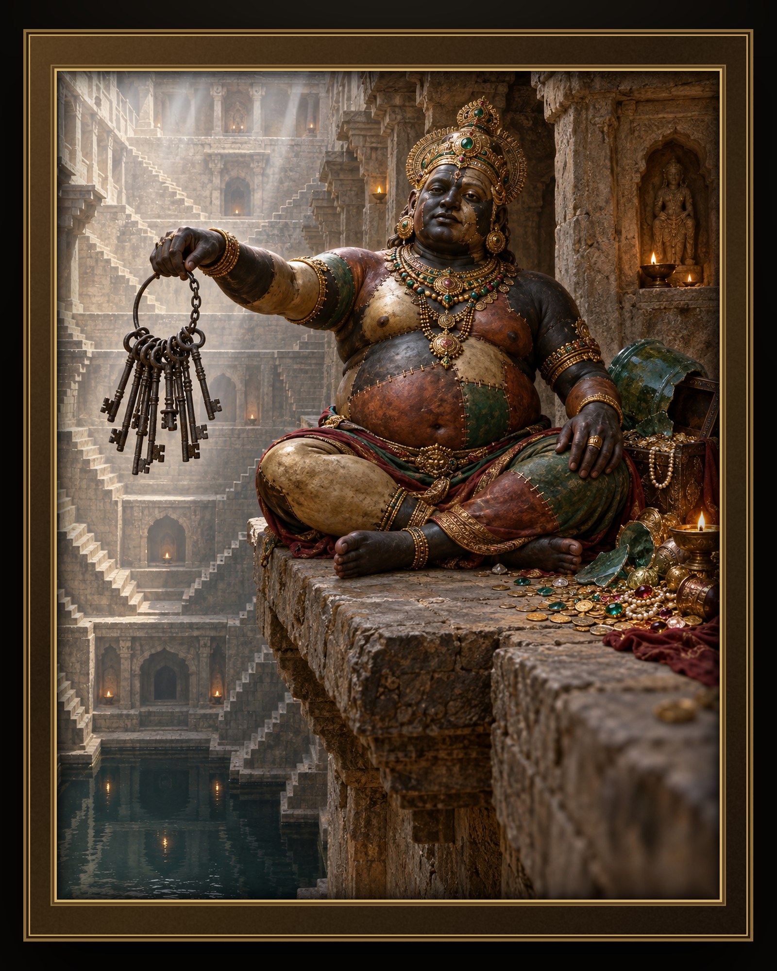 THE YAKSHA OF THE STEPWELL