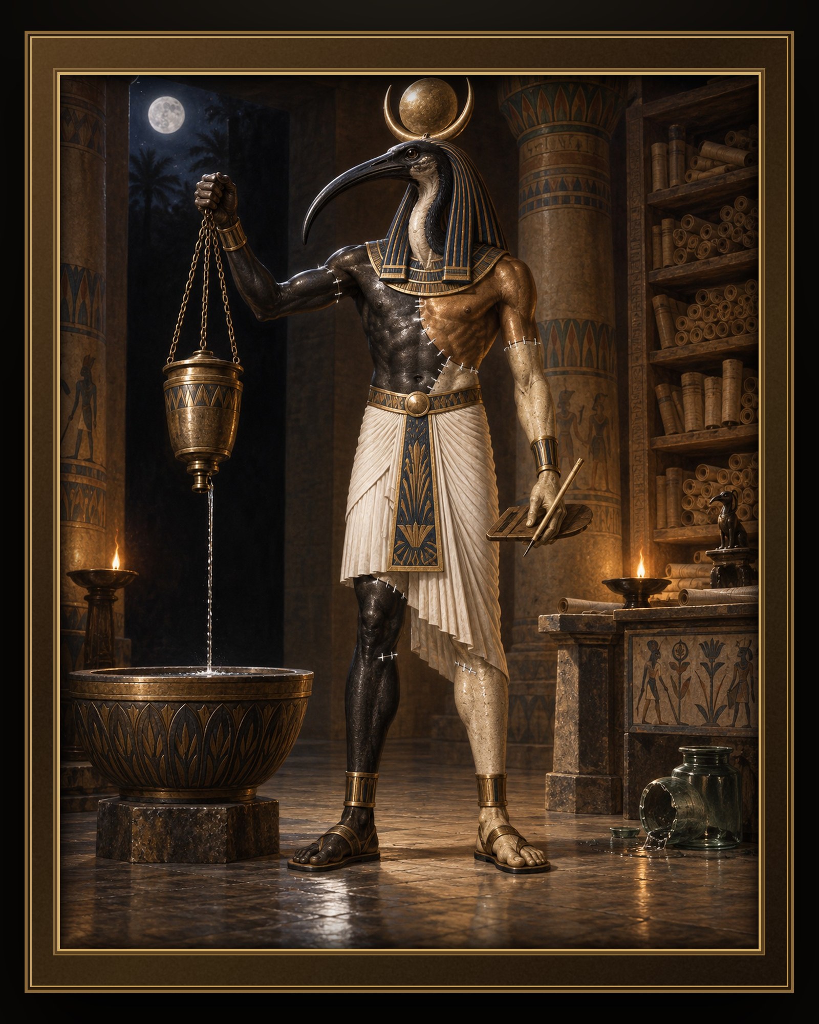 THOTH, LORD OF THE WATER-CLOCK